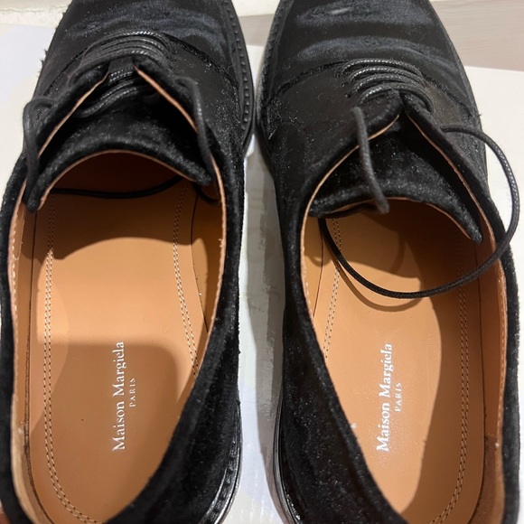 Maison Margiela Distressed Lace Up Derby Oxford- NEW